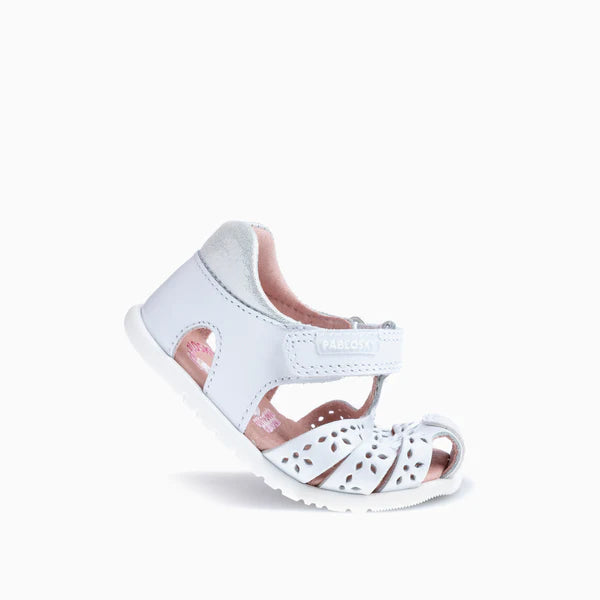 Pablosky Barefoot Sandal Olimpo Blanco