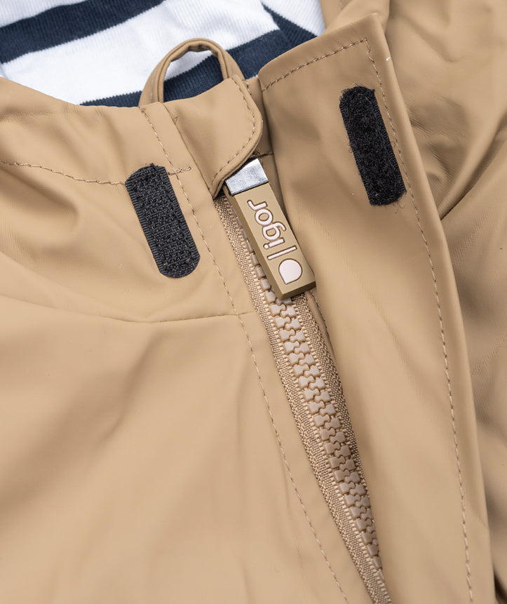 Igor Waterproof Mid-Season Coat Navy Blue 2 and 4 Years Old