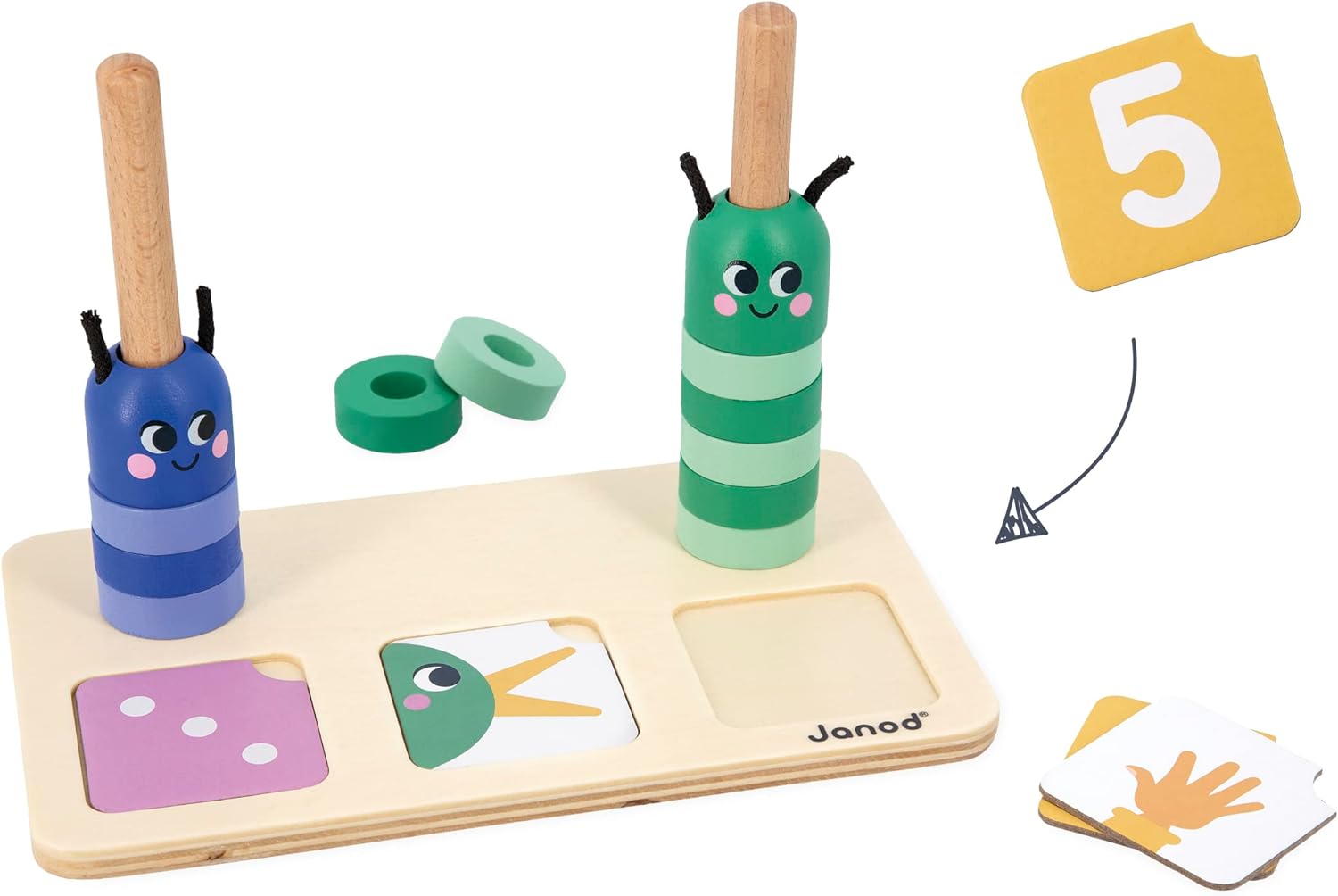 Janod Math Game for comparing numbers