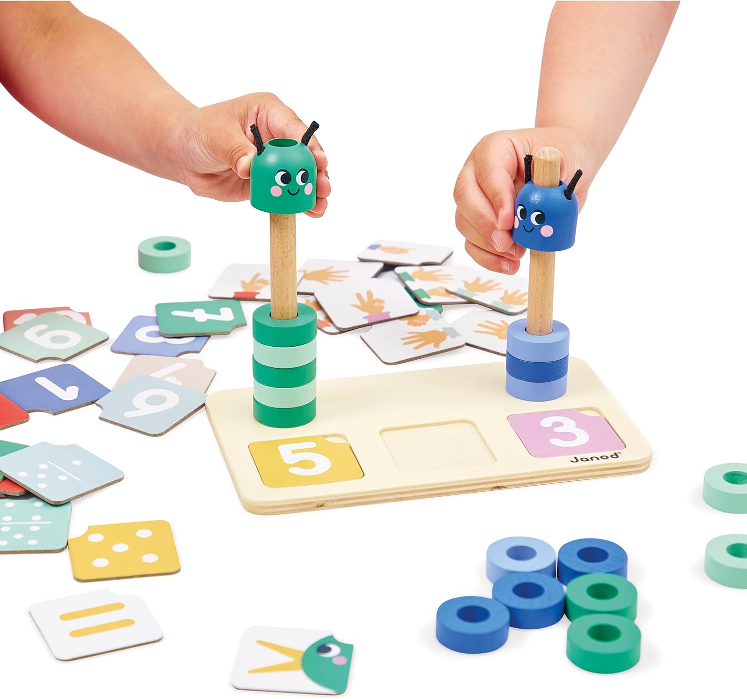 Janod Math Game for comparing numbers