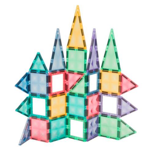 BRAINTOYS IMANIX Classic Pastel Magnetic Blocks Set 36 pcs