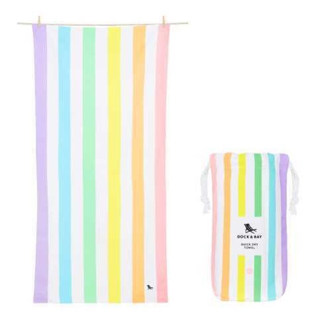 Dock and Bay Absorbent Quick Dry Beach/Pool Towel L 160x90cm