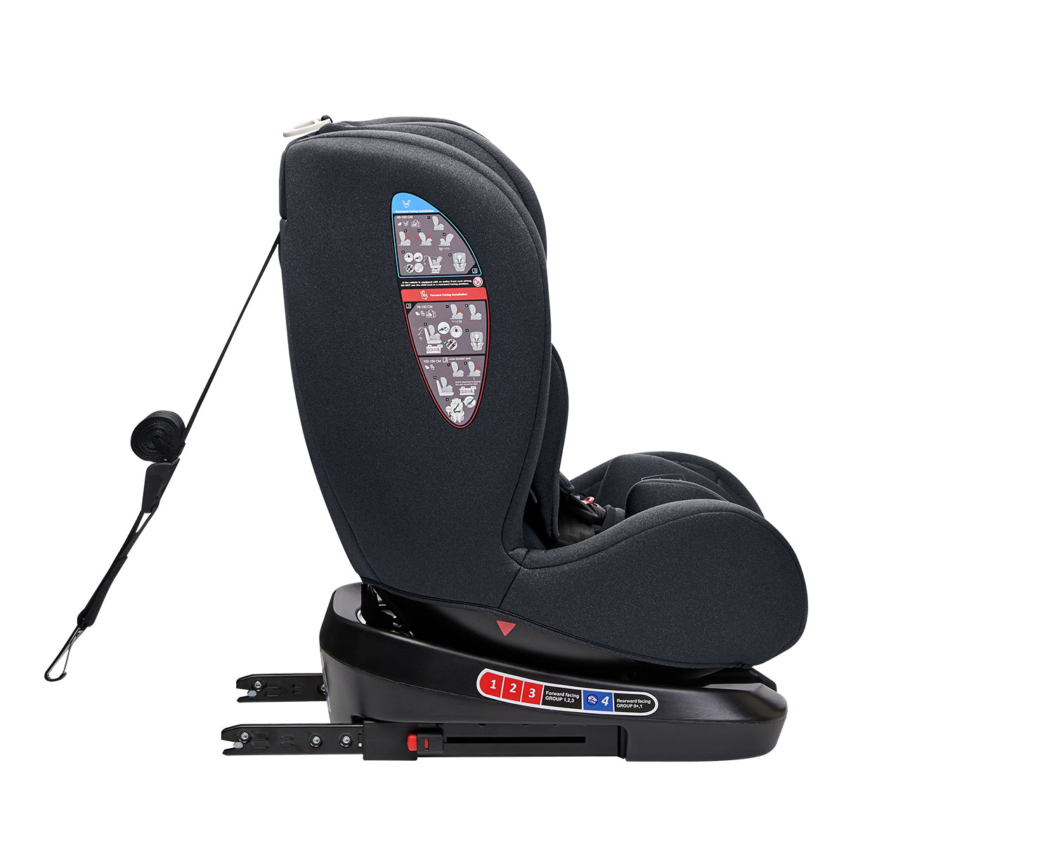 Asiento de coche multigrupo Kikkaboo i-Trip 40-150