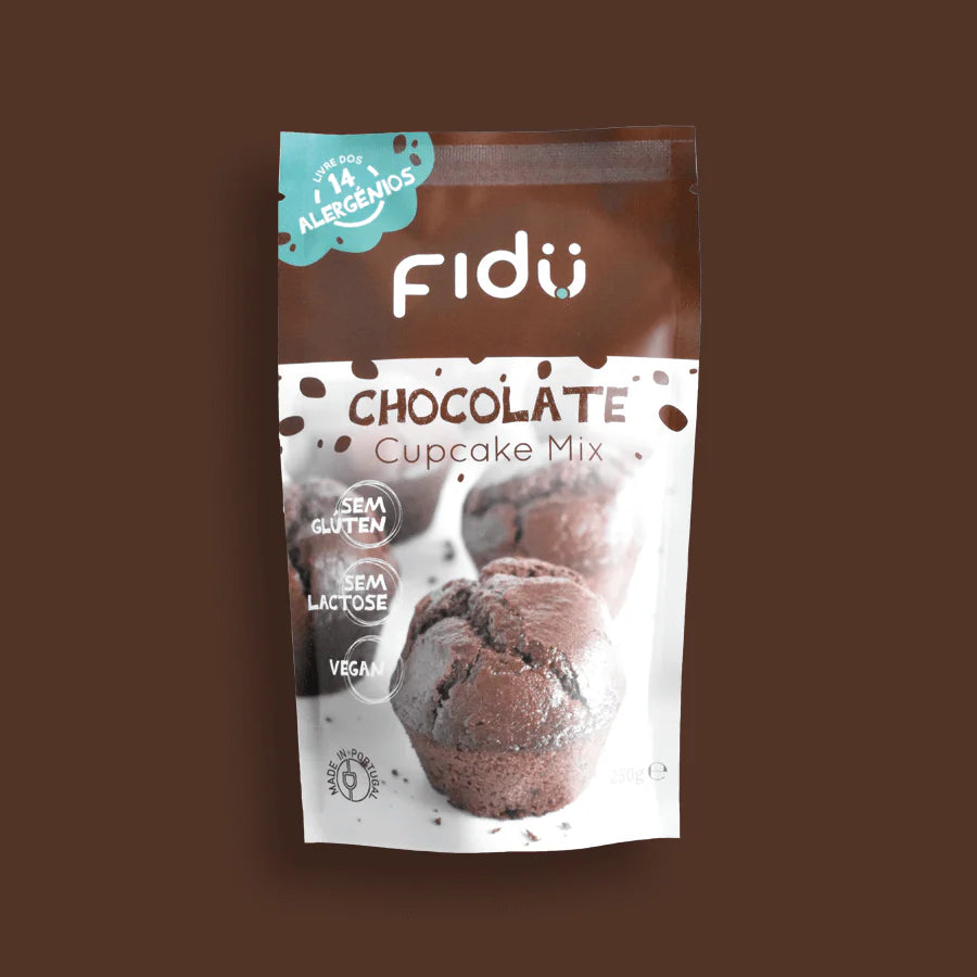 Fidu Preparado para Cupcake Cacau s/ gluten 250gr