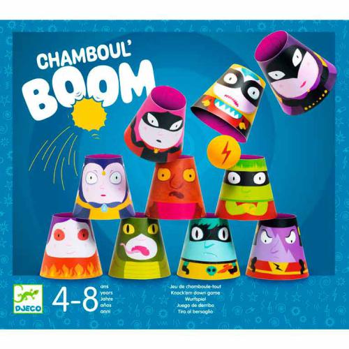 Djeco Chamboul Boom - Jogo de construção e destruição