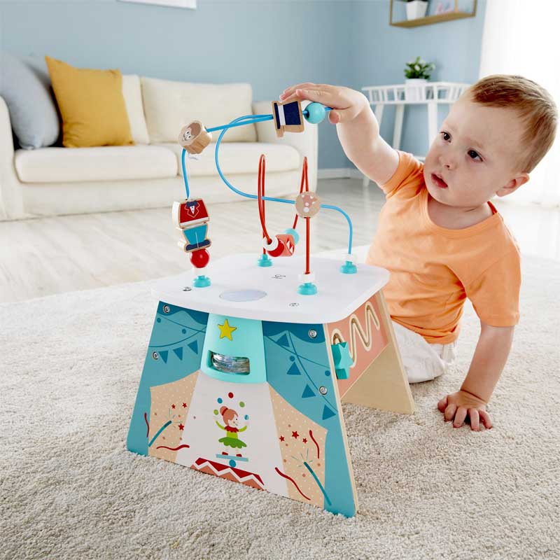 Hape Cubo de atividades com luz - Circo