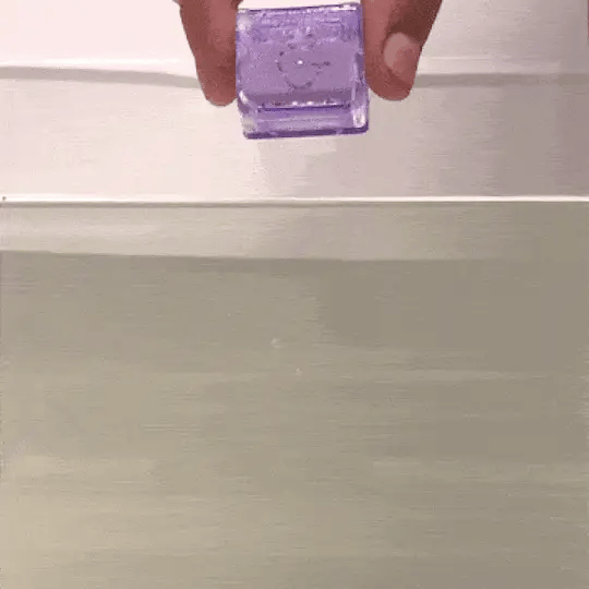 GloPals Cubos de Luz para água 4unid Alex Amarelo