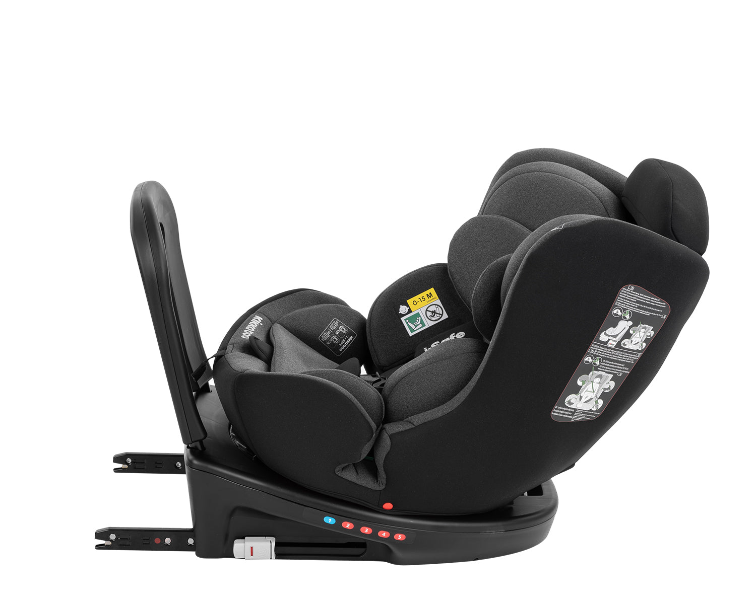 Silla de coche multigrupo Kikkaboo i-safe 40-150