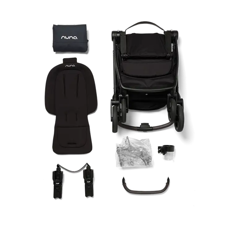Cochecito Nuna DUO/TRIO SWIV 360 Reversible Caviar