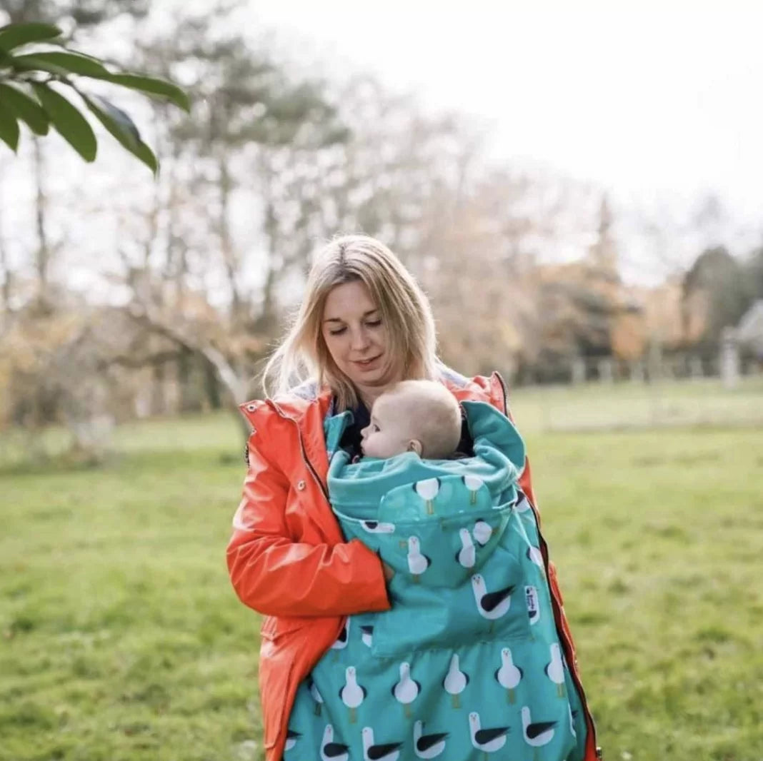 Babywearing BundleBean 5 in 1 Polar Seagulls Cover