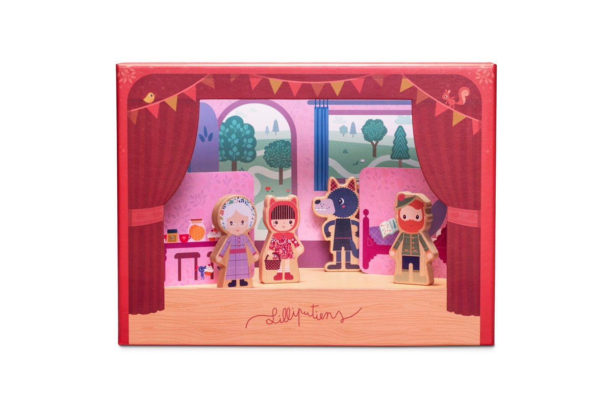 Lilliputiens Teatro magnético Caperucita Roja