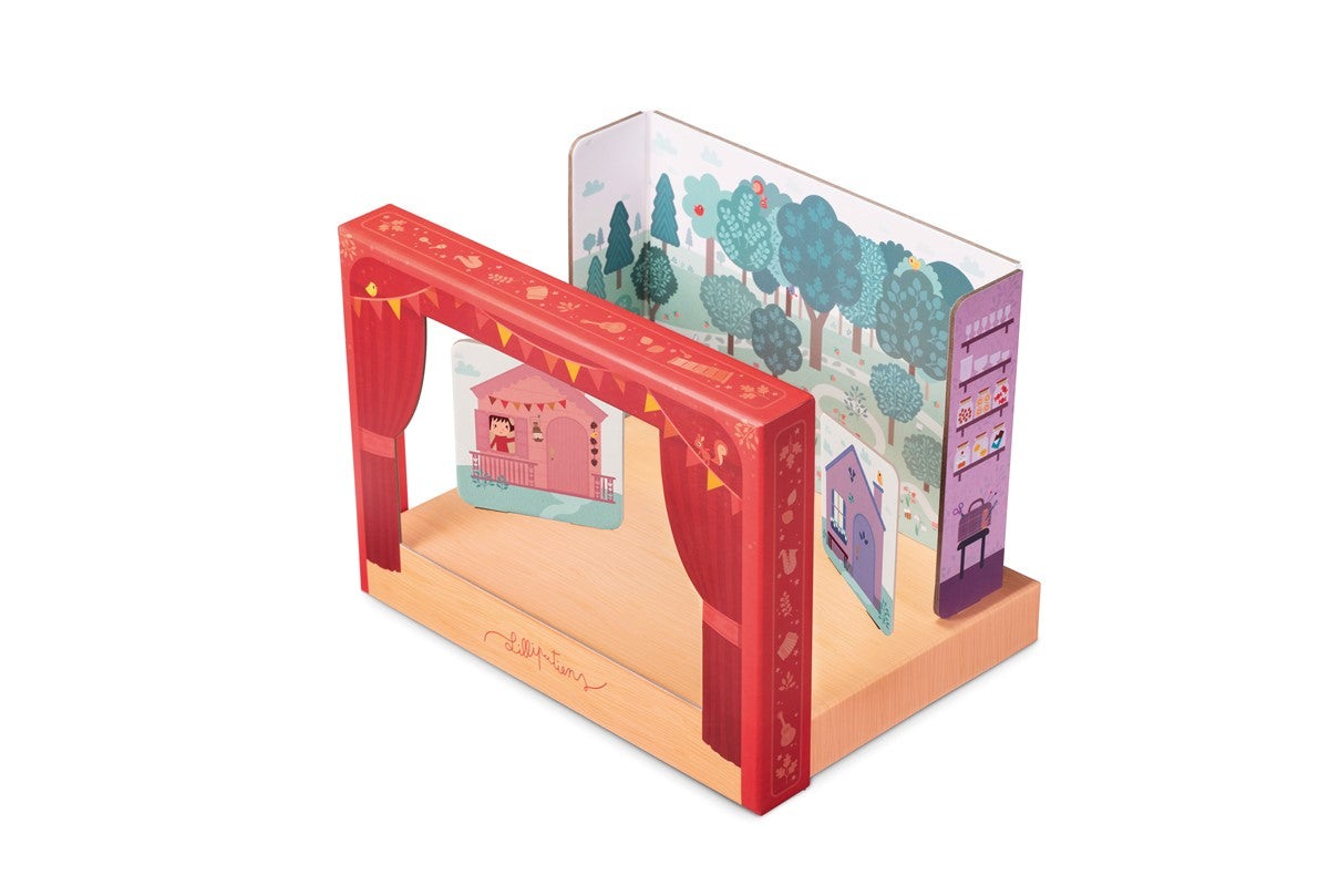 Lilliputiens Teatro magnético Caperucita Roja