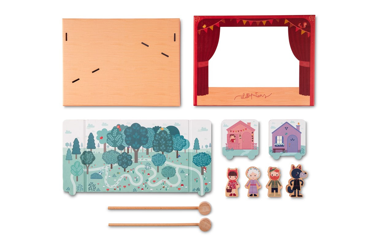 Lilliputiens Teatro magnético Caperucita Roja