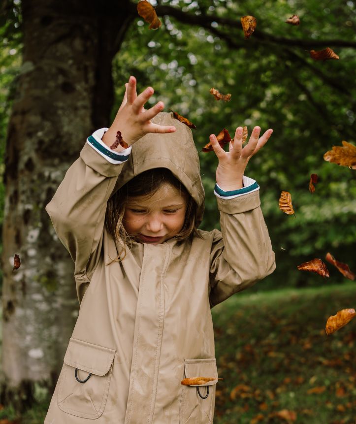 Igor Waterproof Mid-Season Coat Navy Blue 2 and 4 Years Old