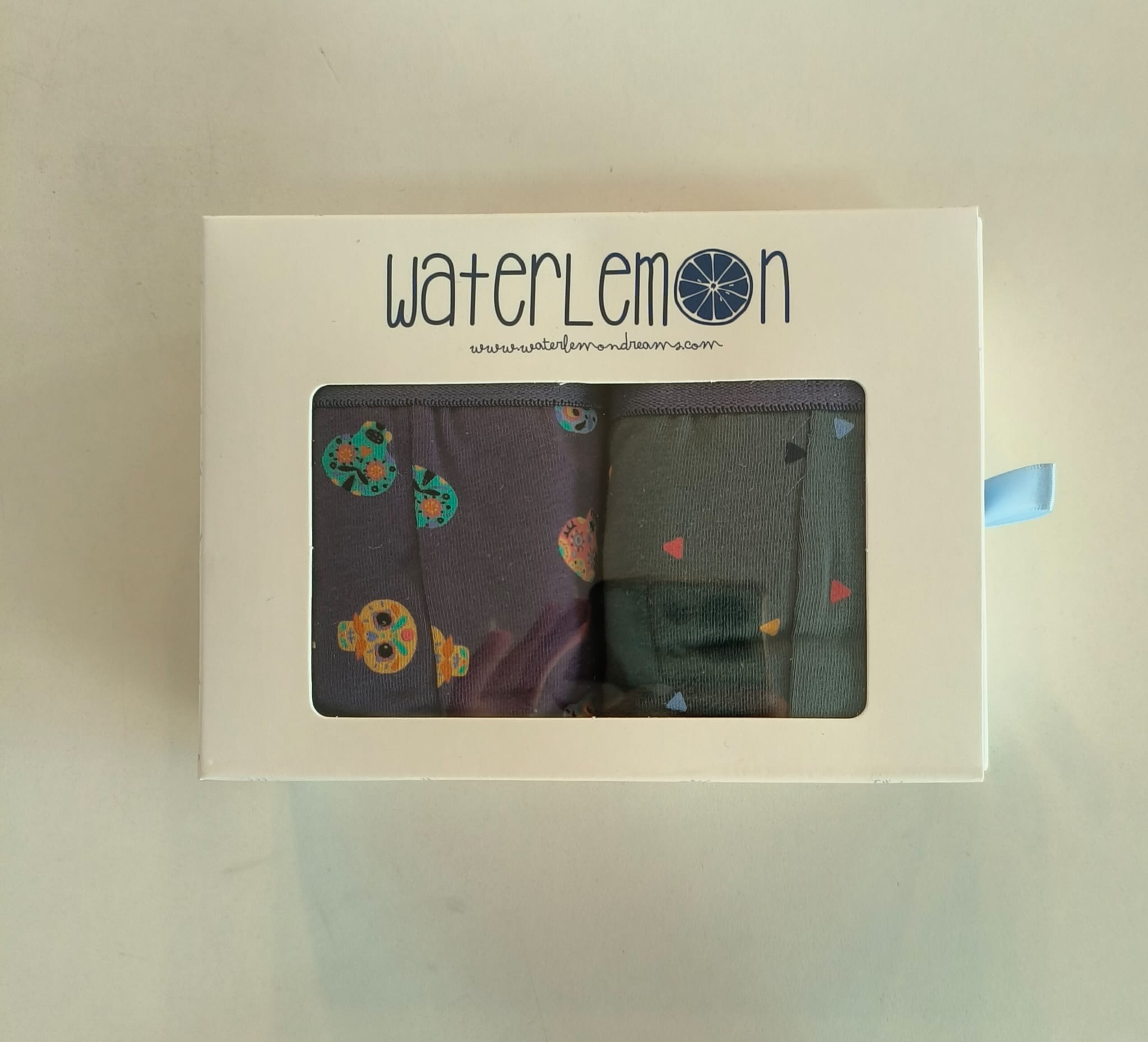 Waterlemon interior Conjunto de 2 Boxers Homem