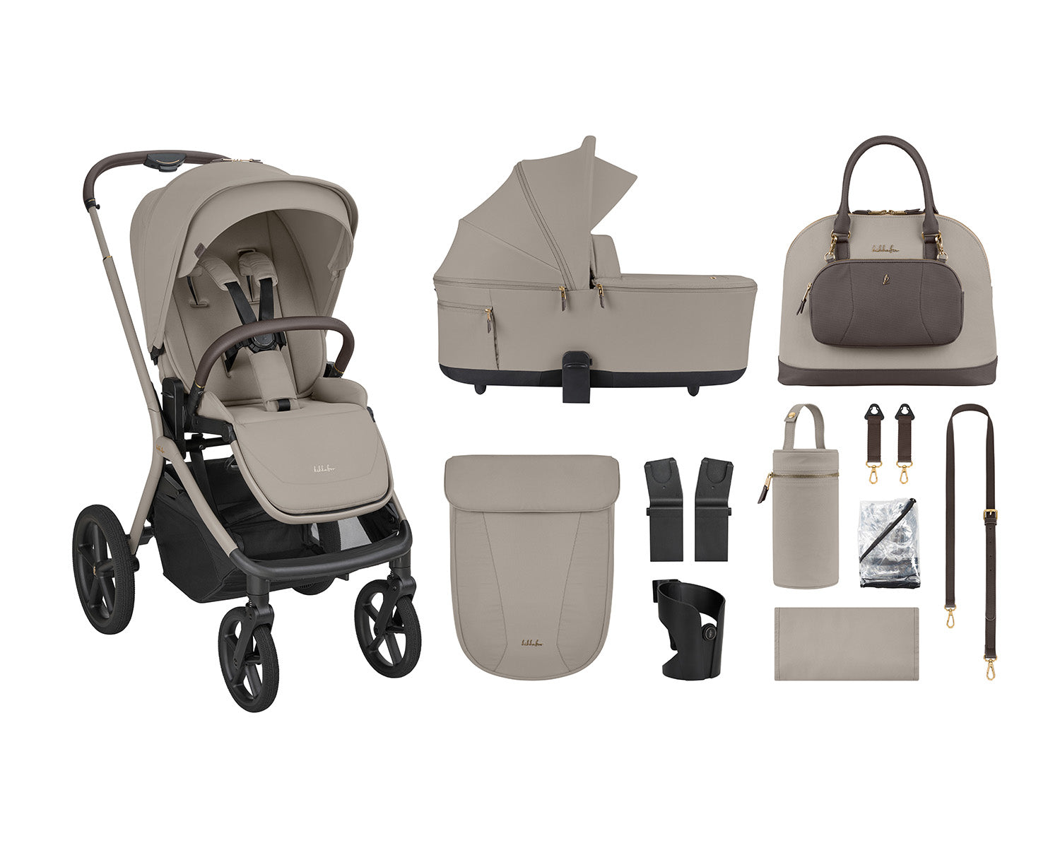 carrinho bugaboo Goya Platinum 2-in-1 Stroller KikkaBoo