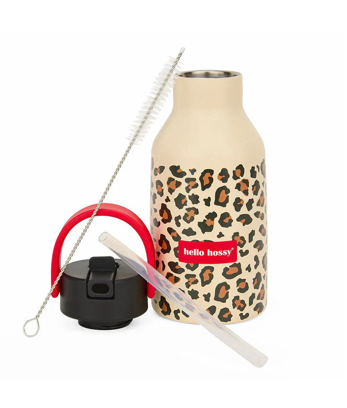 Hello Hossy Thermal Bottle 350ml Leopard