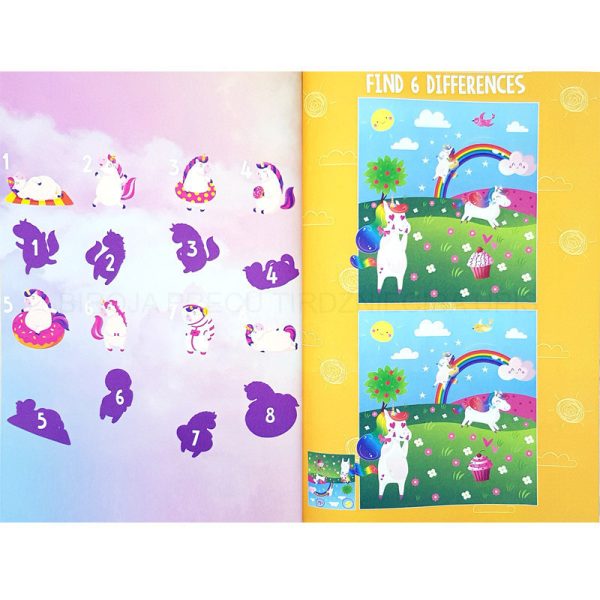 Grafix Livro de colorir  e atividades 64 páginas