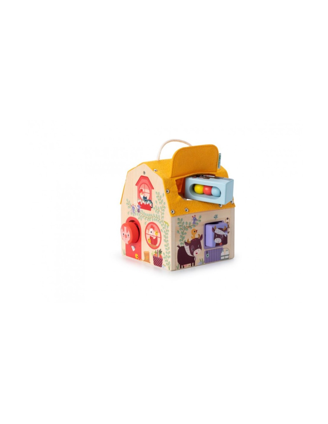 Casa Lilliputiens con formas sonoras