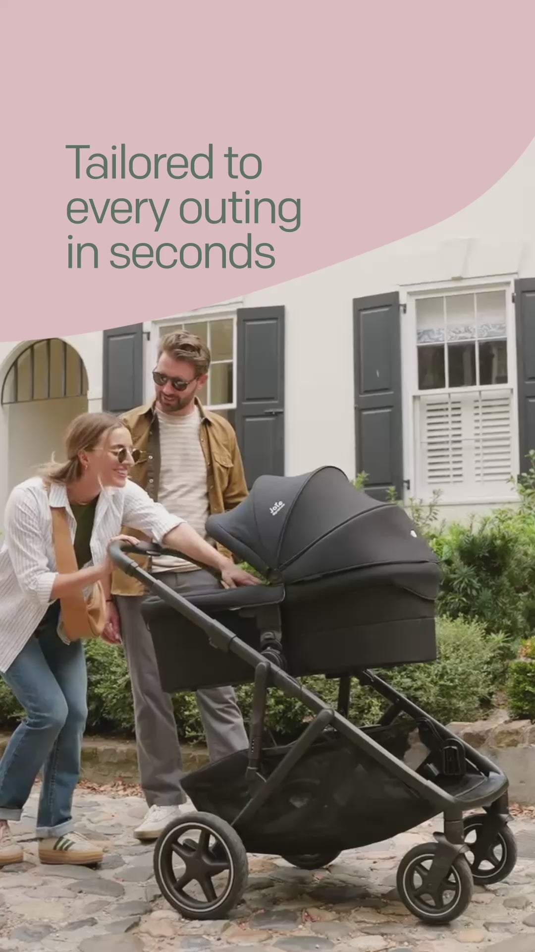 Joie carrinho de passeio Reversível GÉMEOS VERSITI Signature - até 22kg