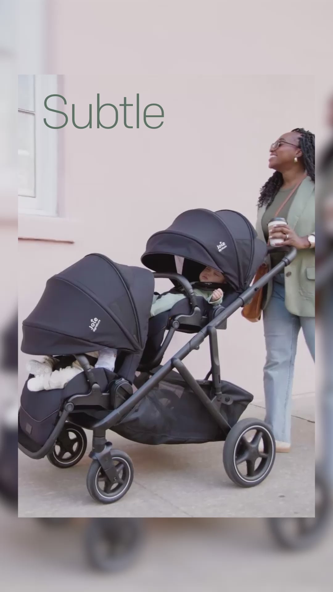 Joie carrinho de passeio Reversível GÉMEOS VERSITI Signature - até 22kg