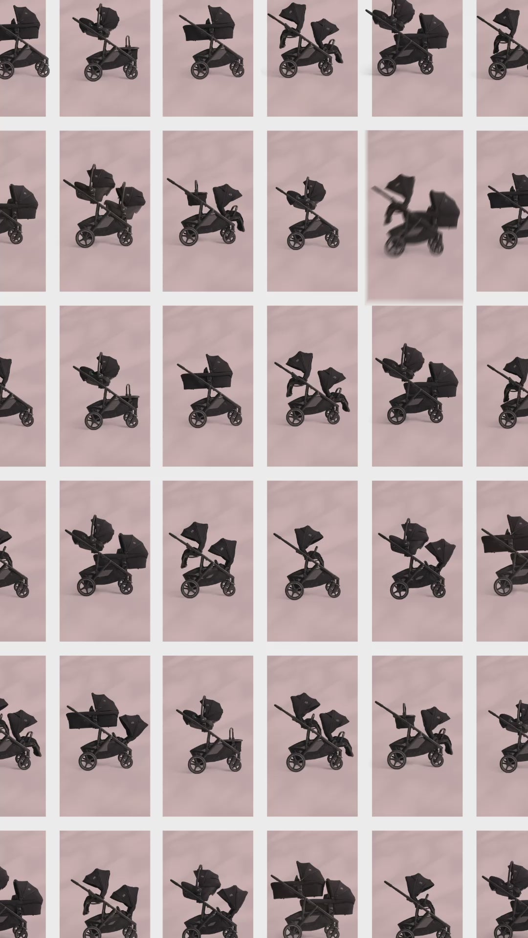 Joie carrinho de passeio Reversível GÉMEOS VERSITI Signature - até 22kg