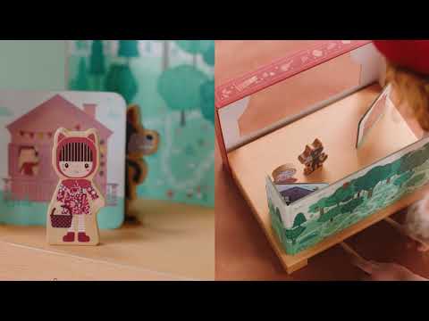 Lilliputiens Teatro magnético Caperucita Roja