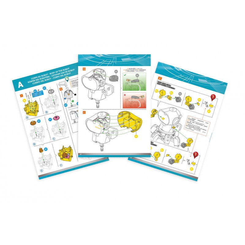 Buki Robot Tibo con sensores