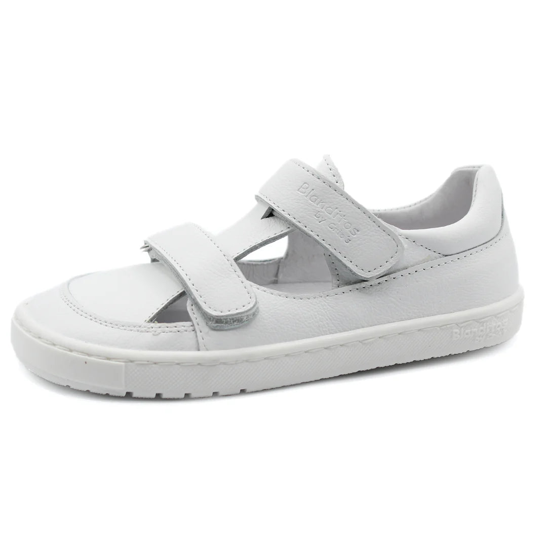 Blanditos by Crio's Viento White Closed Toe Sandals