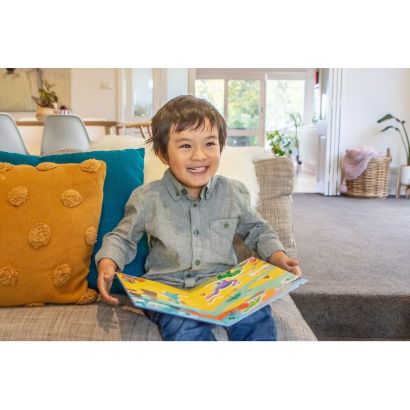 Tiger Tribe Reusable Sticker Book - Dinosaurs