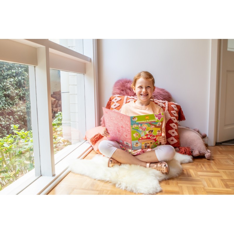 Tiger Tribe Reusable Sticker Book - Enchanted Kingdom