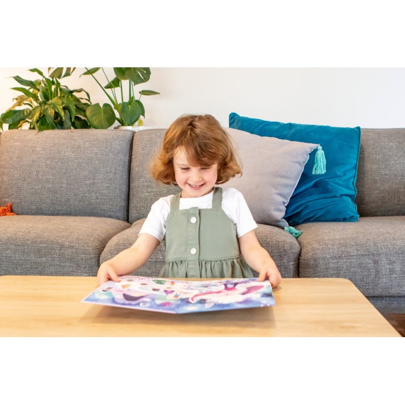 Tiger Tribe Reusable Sticker Book - Magical World