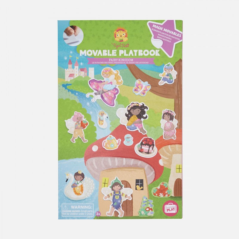 Tiger Tribe Reusable Sticker Book - Enchanted Kingdom