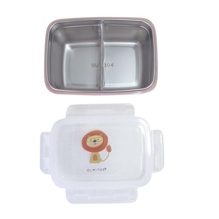 Olmitos Lunchbox and bottle set Lion