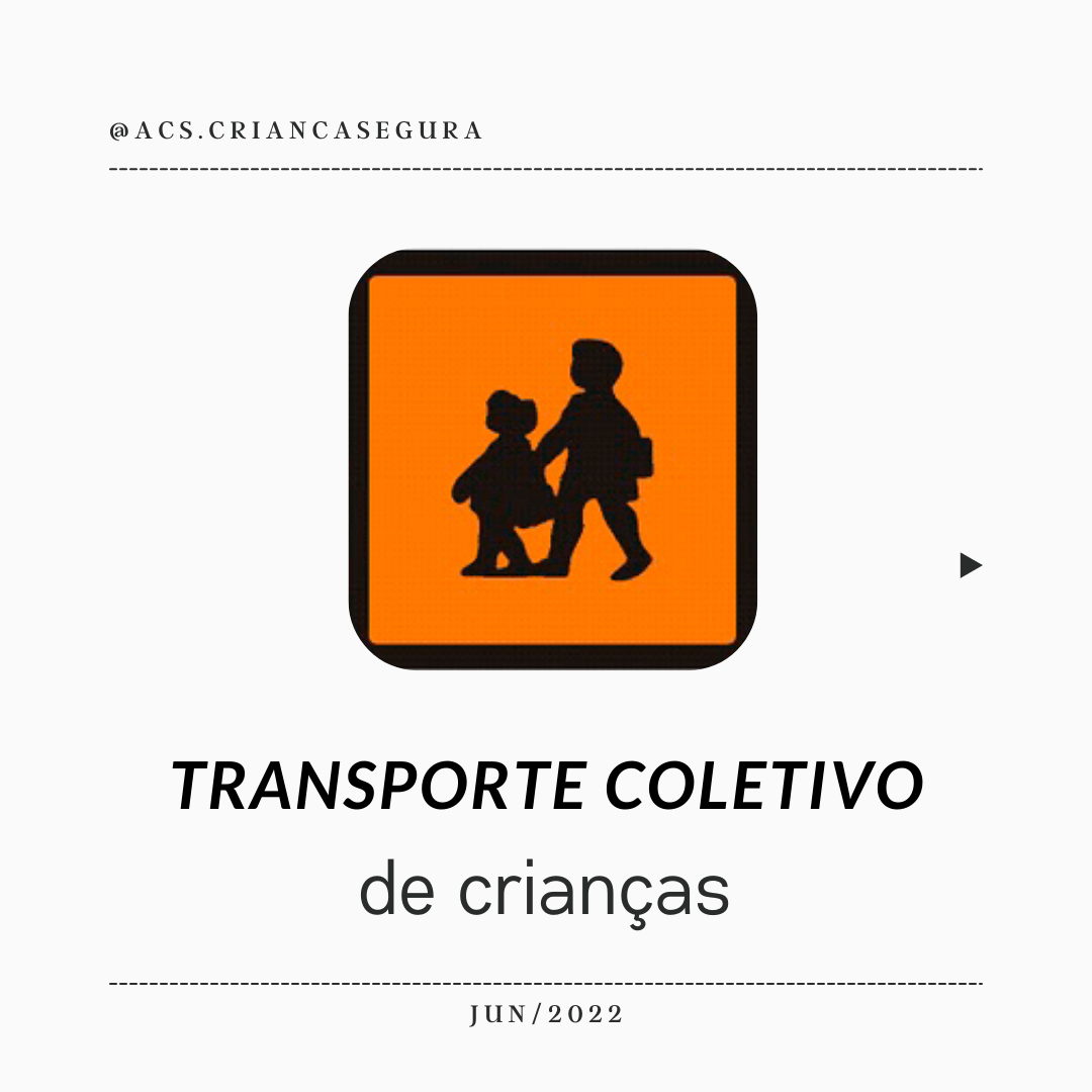 Ebook - Flyer Informativo auto TCC Transporte Coletivo de Crianças PSP