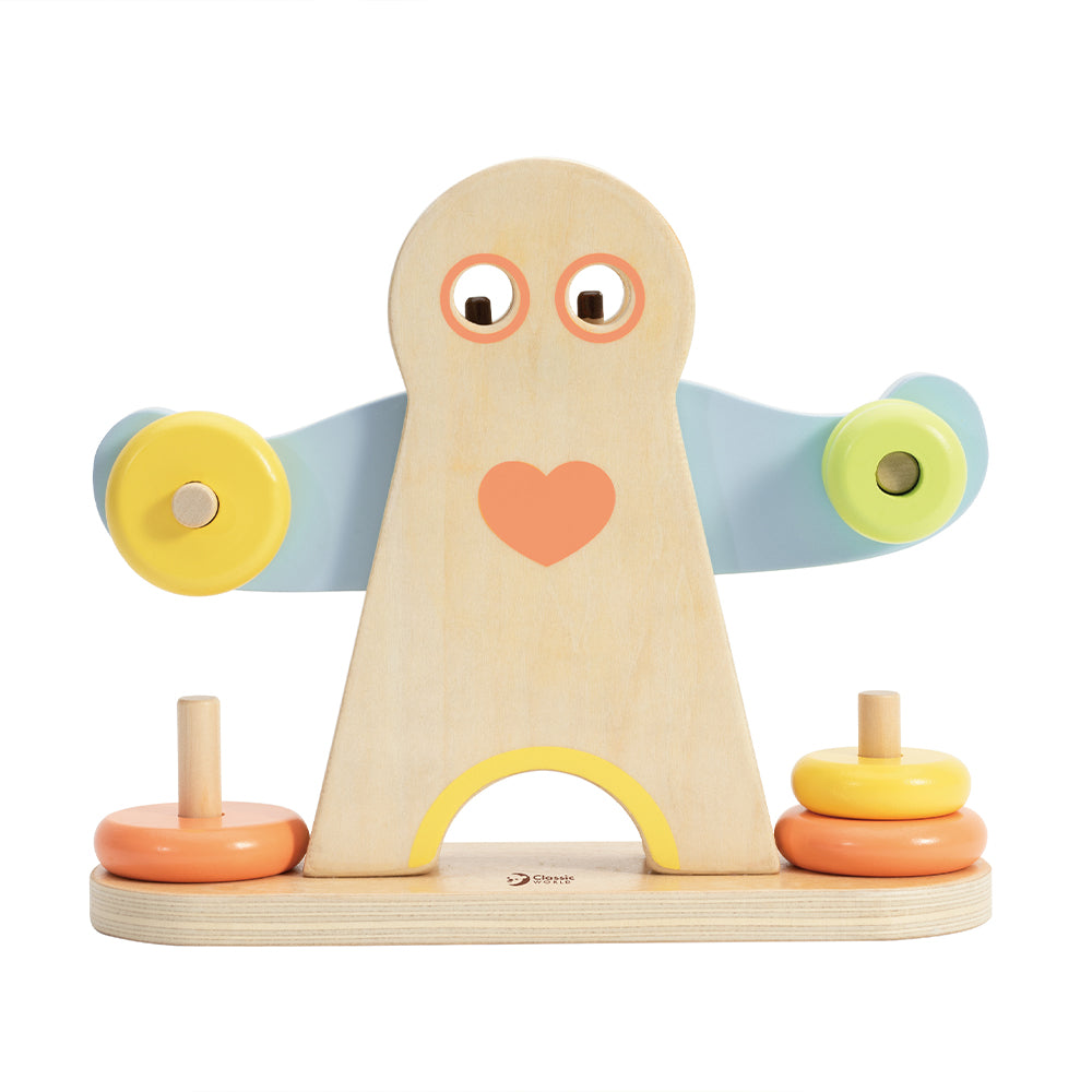 Báscula de madera Classic World Hércules
