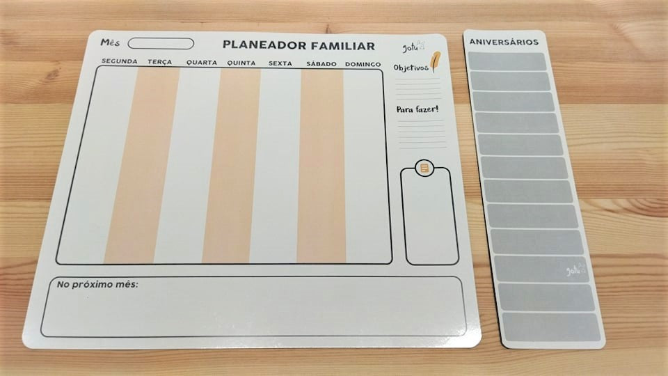 Planificador Magnético Mensual y Semanal - Gotu