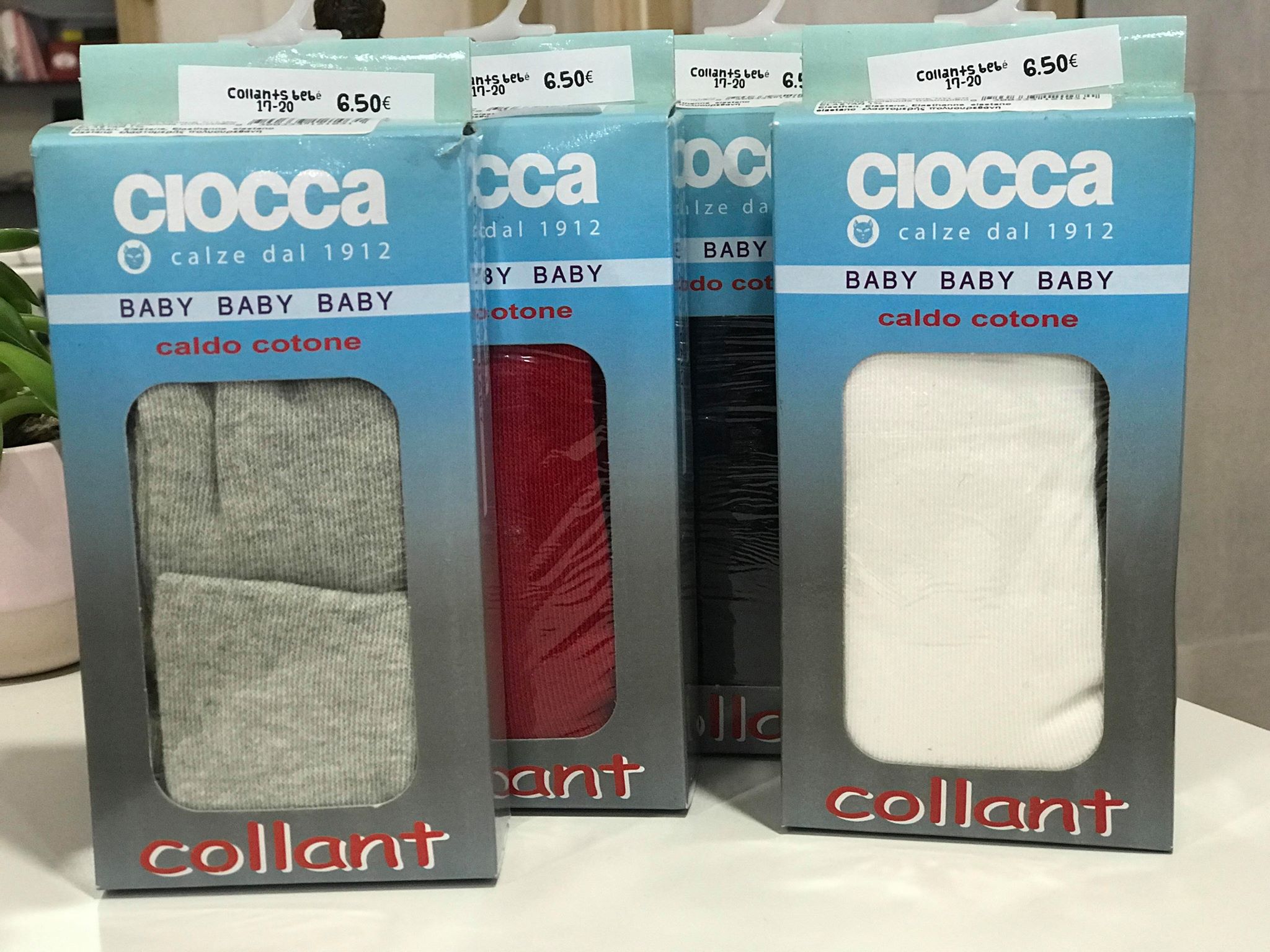 Collants de bebé tamanho 17-20 (1 par)