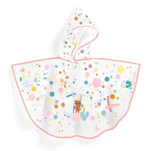 Djeco Poncho Raincoat for children 5/7 years old