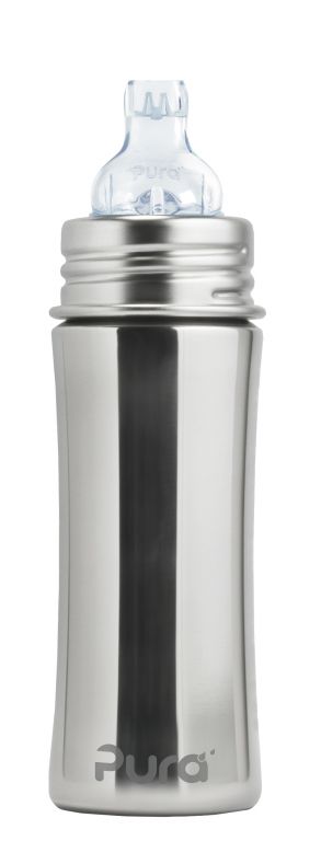 Botella Pura Acero Inoxidable/botella evolutiva 325ml