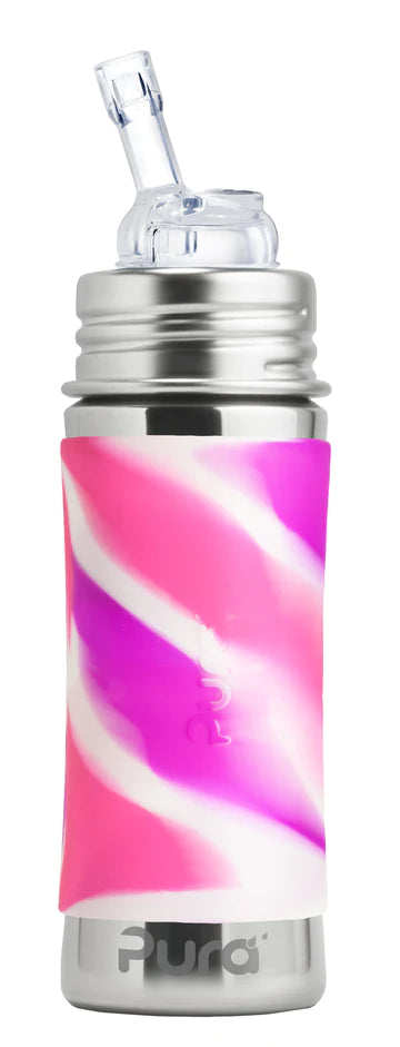 Botella Pura Acero Inoxidable/botella evolutiva 325ml
