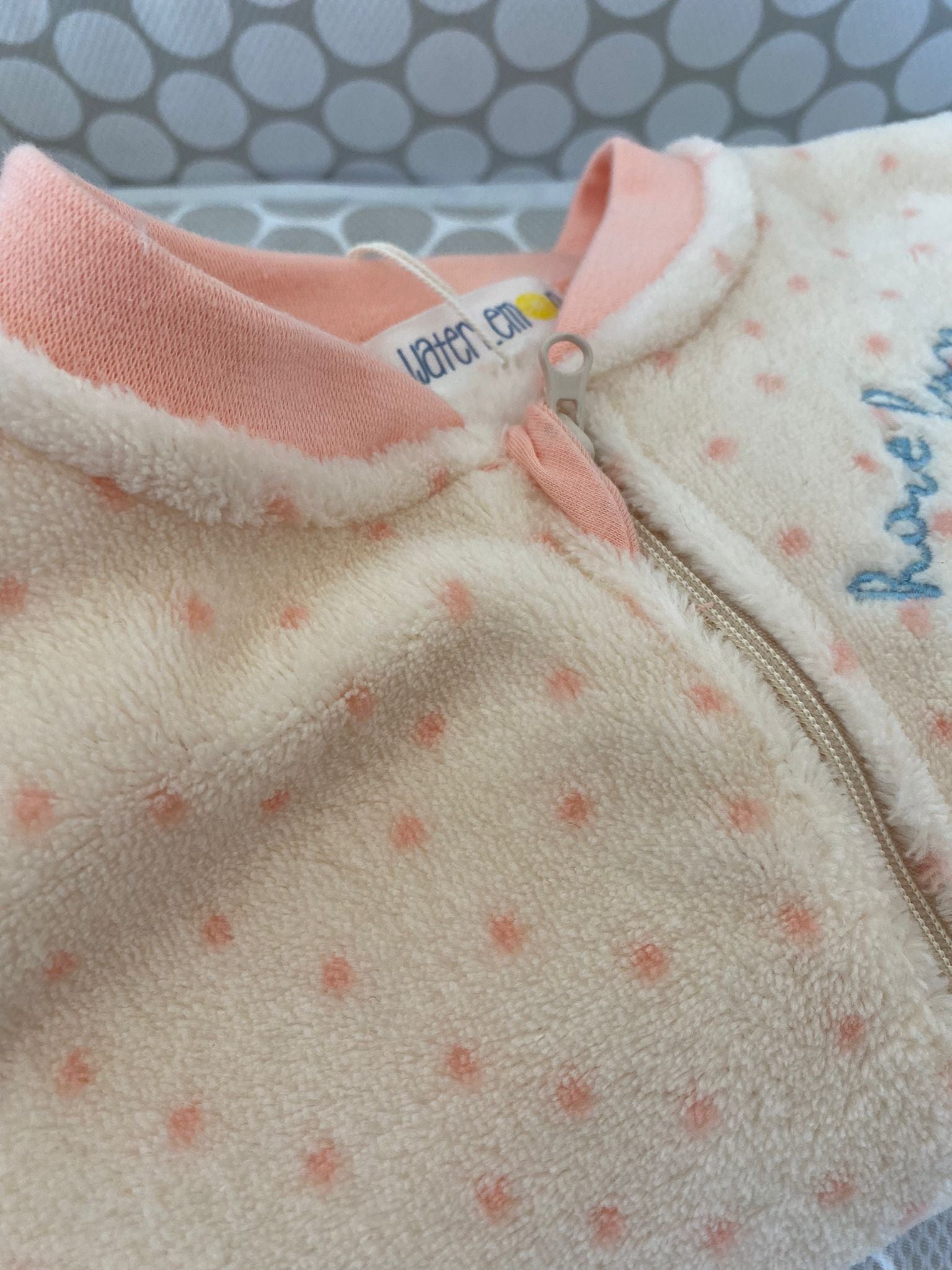 Waterlemon Pink Mouse Onesie Pajamas