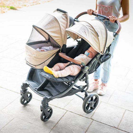 Niu Carrinho de passeio gémeos