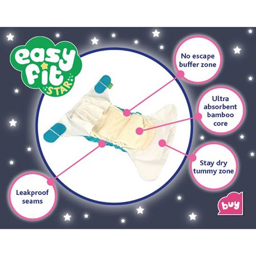 TotsBots Fralda Reutilizável Tudo em 1 Easyfit Star  - Mucky Pups