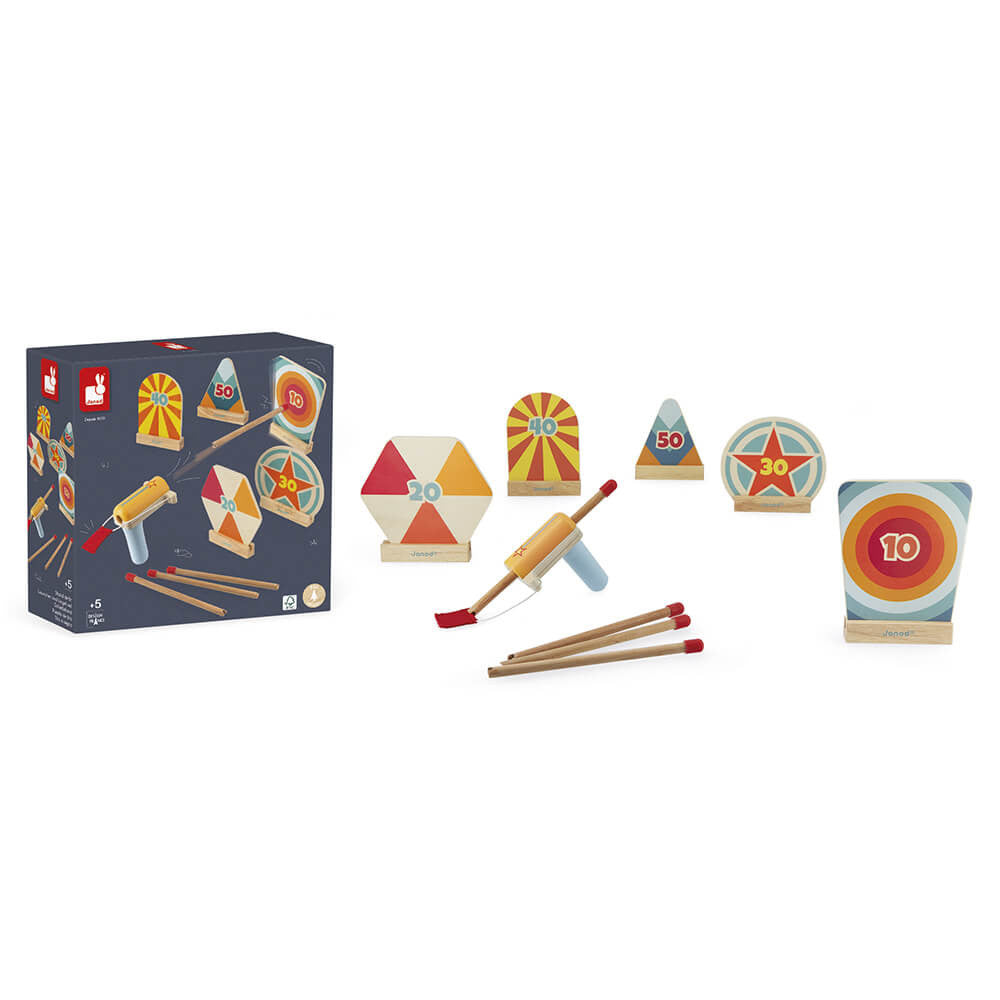 Janod Wooden Target Shooting Game