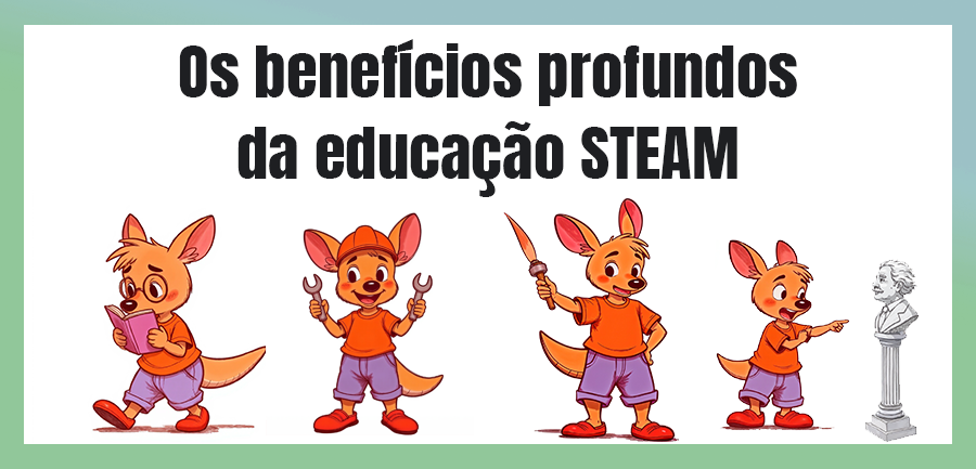 Os Benefícios Profundos da Educação STEAM