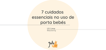 7 cuidados essenciais no uso de porta bebés