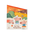 Capa do livro acordeão Os Três Porquinhos da Edicare