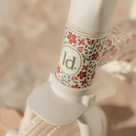 Little Dutch Bicicleta triciclo multifuncional 4 em 1 Sunny Flower