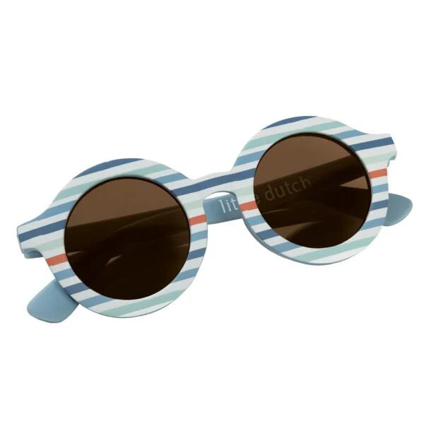 Gafas de sol para niños Little Dutch con rayas azules